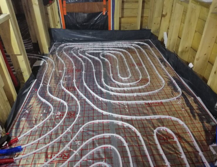 Budowa domu w Dąbrówce