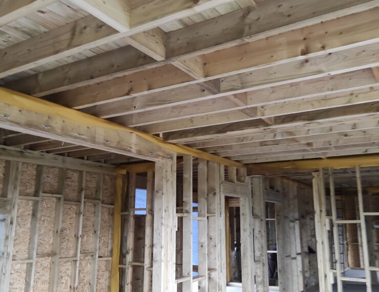 Budowa domu w Wyrach