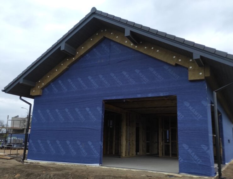 Budowa domu w Wyrach