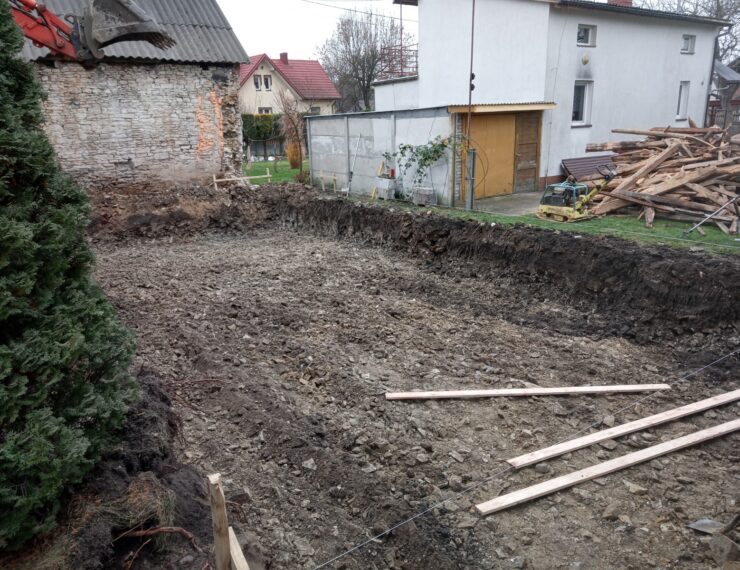 Budowa domu w Chlewskiej Woli