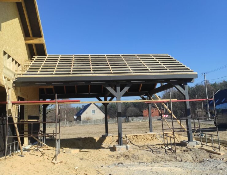 Budowa domu w Stanicy