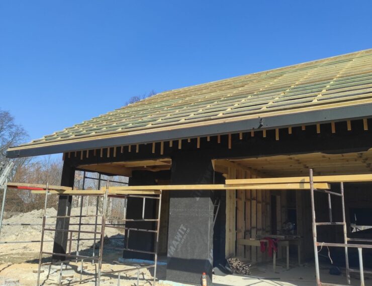 Budowa domu w Stanicy