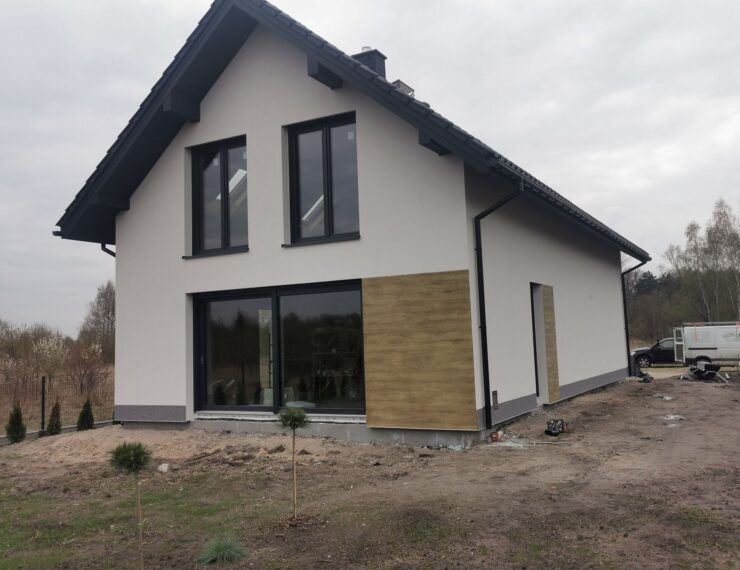 Budowa domu w Chełmie Śląskim