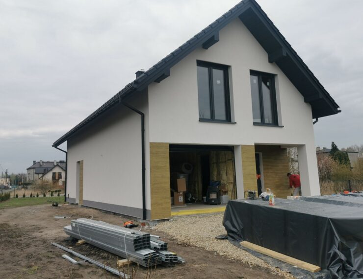 Budowa domu w Chełmie Śląskim