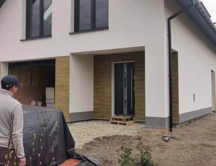 Budowa domu w Chełmie Śląskim