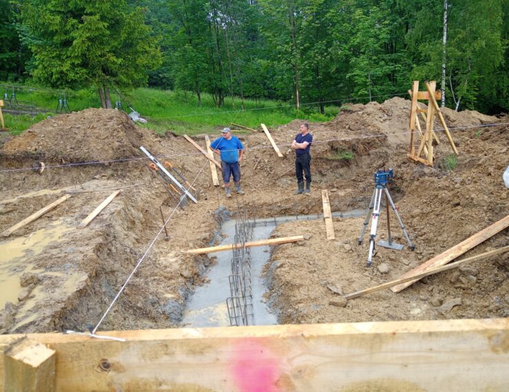 Budowa domu w Godziszce