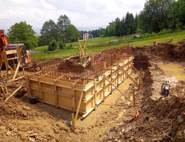 Budowa domu w Godziszce