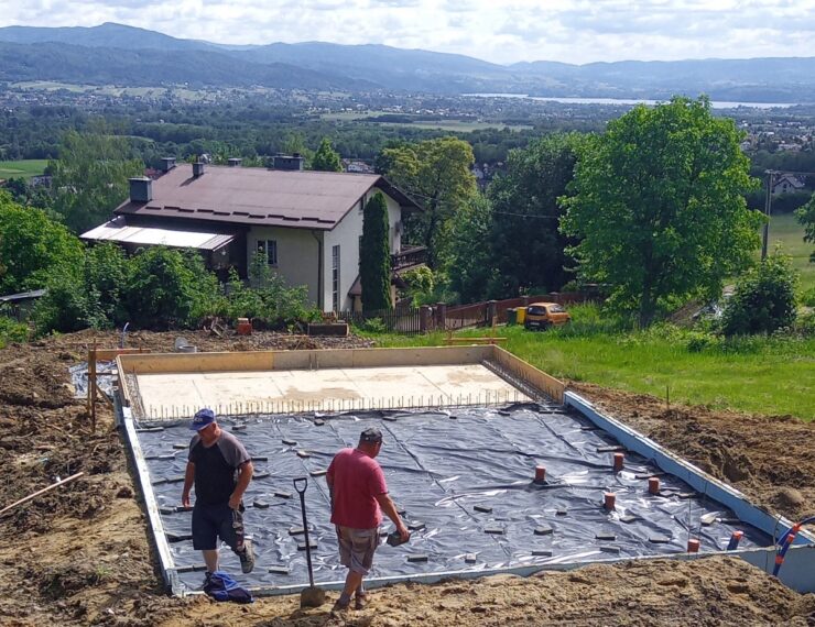 Budowa domu w Godziszce