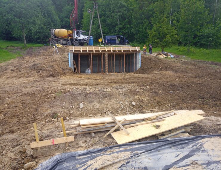 Budowa domu w Godziszce