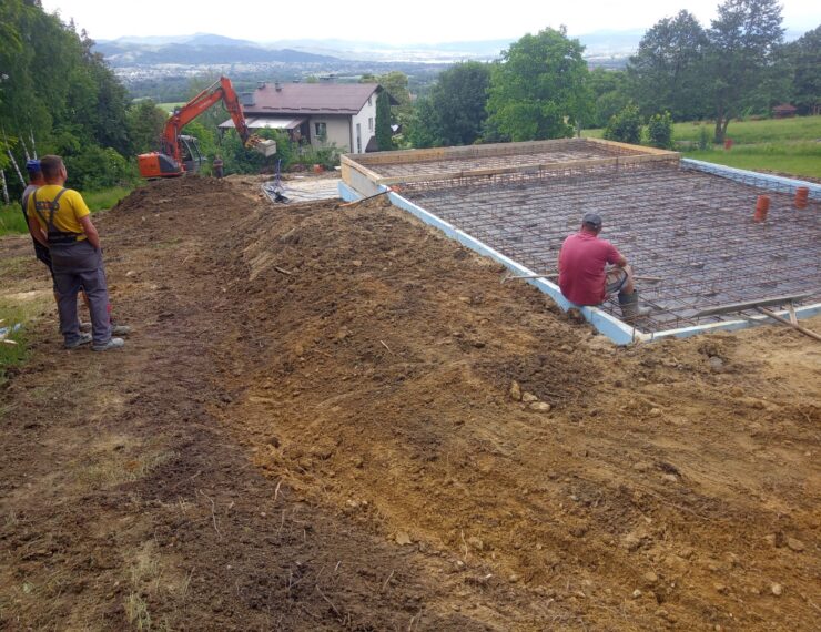 Budowa domu w Godziszce