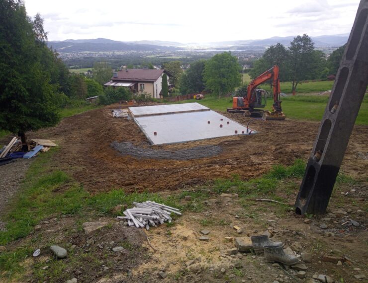 Budowa domu w Godziszce