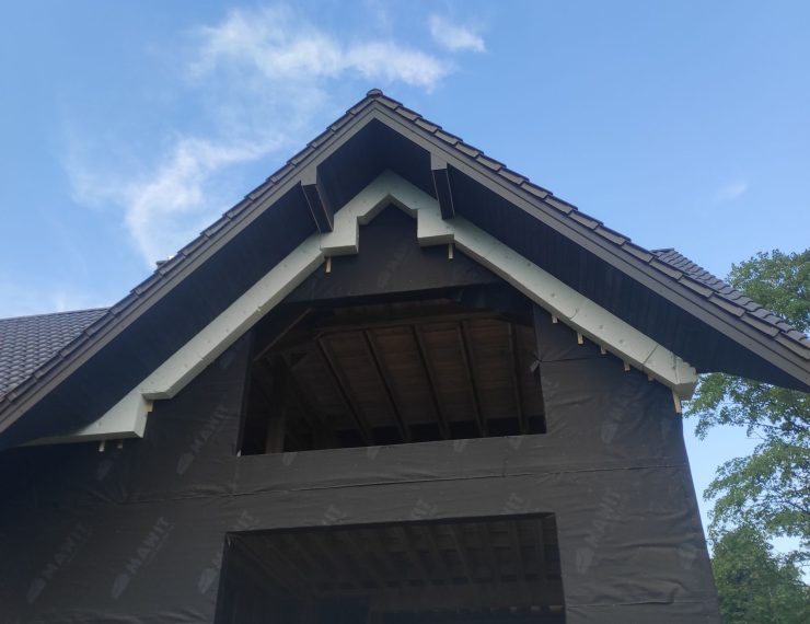 Budowa domu w Porąbce