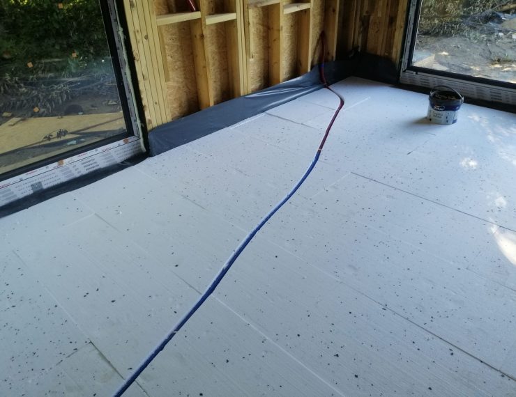 Budowa domu w Porąbce