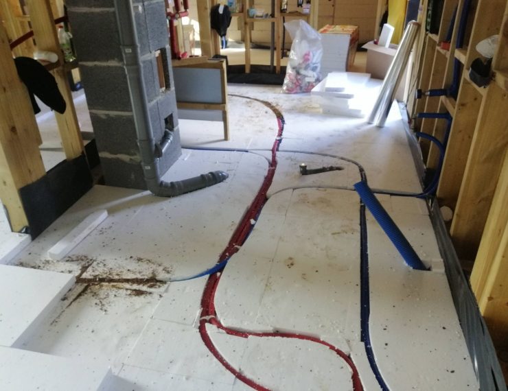 Budowa domu w Porąbce