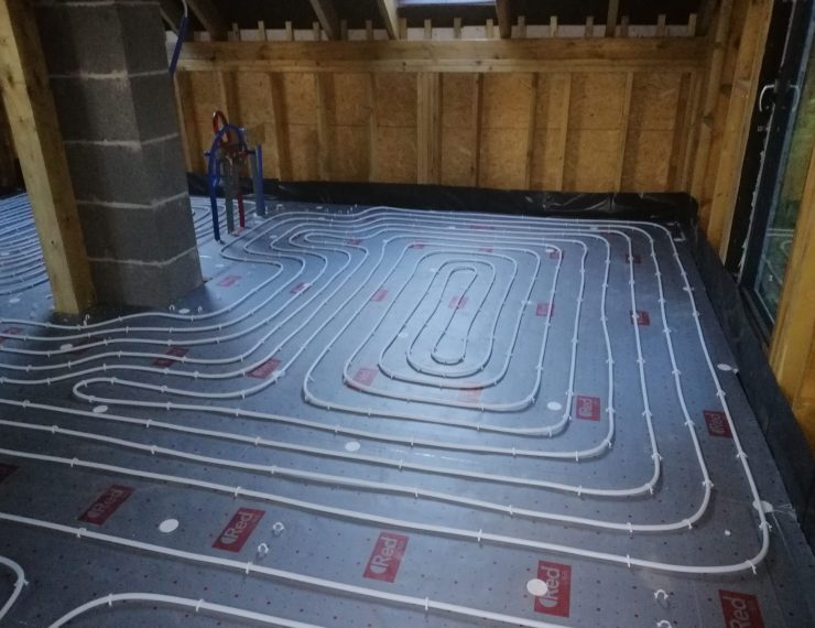 Budowa domu w Porąbce