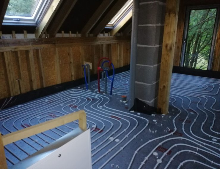 Budowa domu w Porąbce