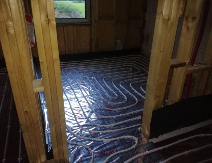 Budowa domu w Porąbce