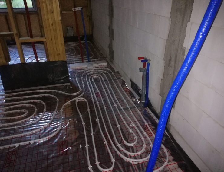 Budowa domu w Porąbce