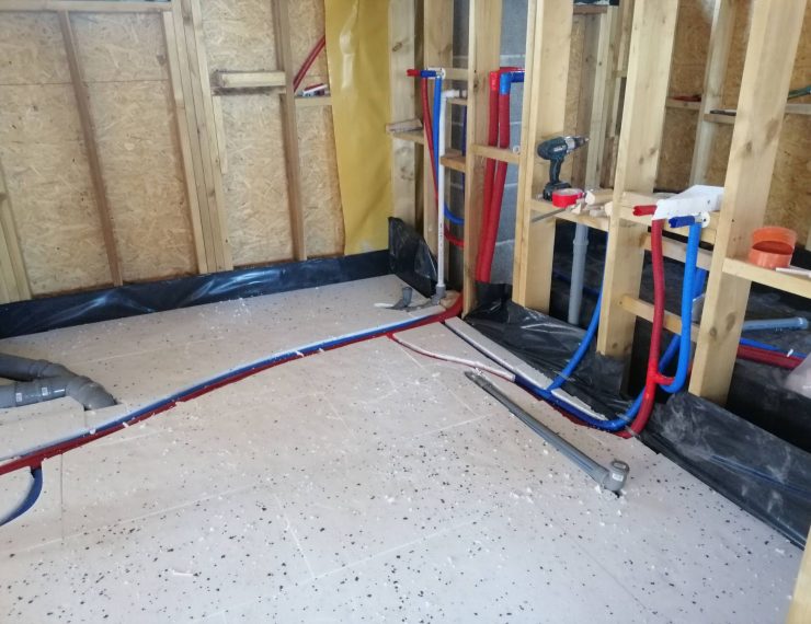 Budowa domu w Wilamowicach