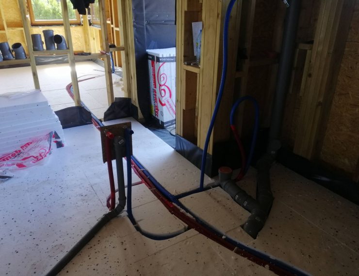 Budowa domu w Wilamowicach