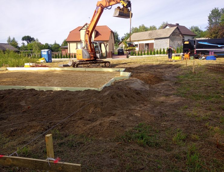 Budowa domu w Złotym Potoku