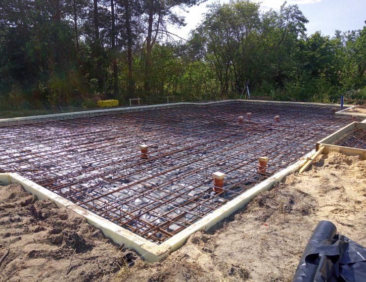 Budowa domu w Złotym Potoku