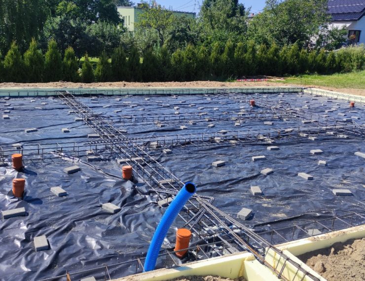 Budowa domu w Łaziskach Górnych