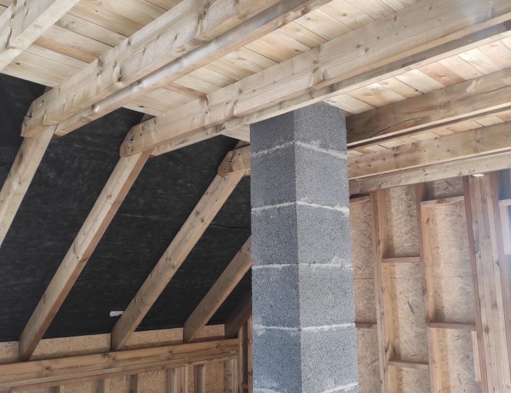 Budowa domu w Złotym Potoku