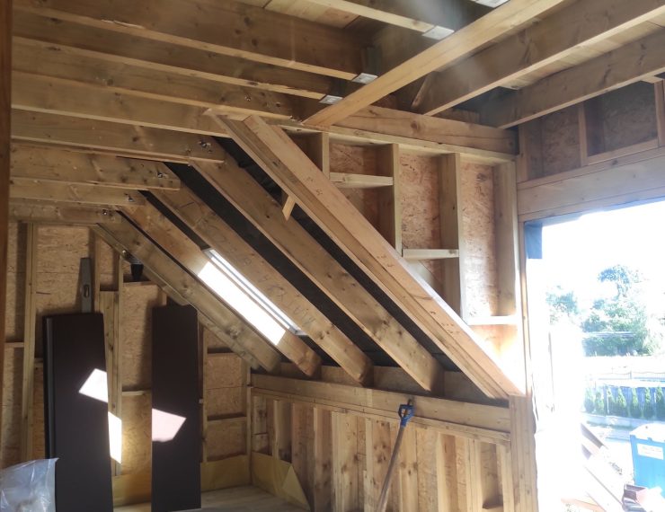 Budowa domu w Złotym Potoku