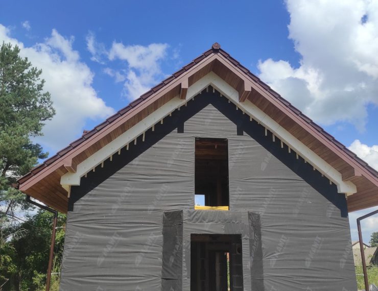 Budowa domu w Złotym Potoku