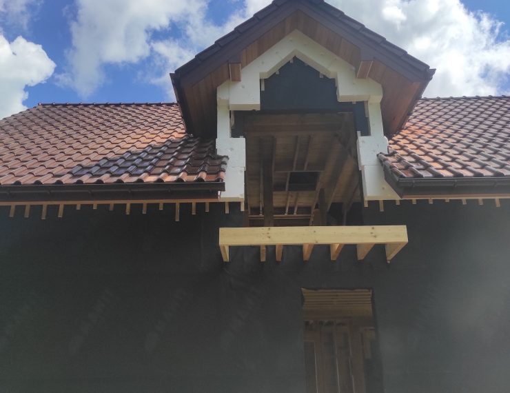 Budowa domu w Złotym Potoku