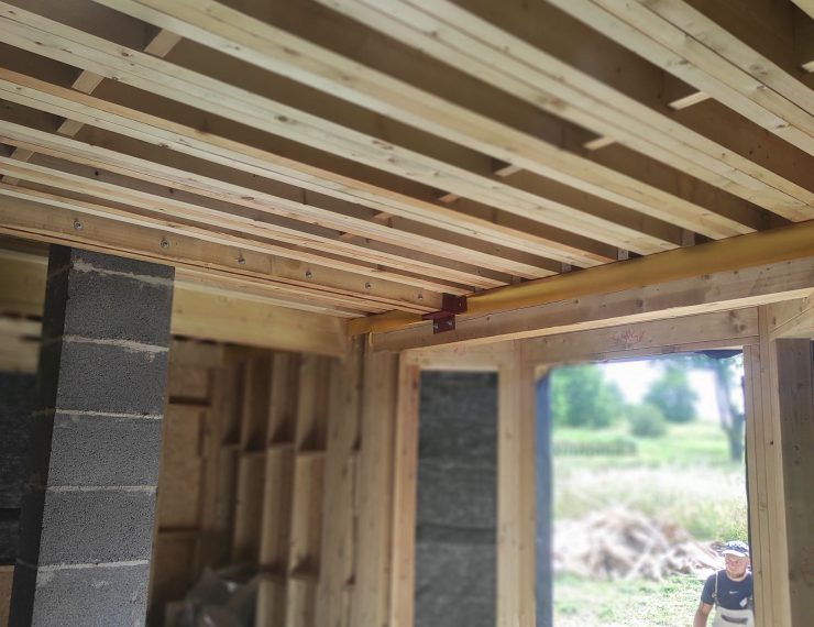 Budowa domu w Złotym Potoku