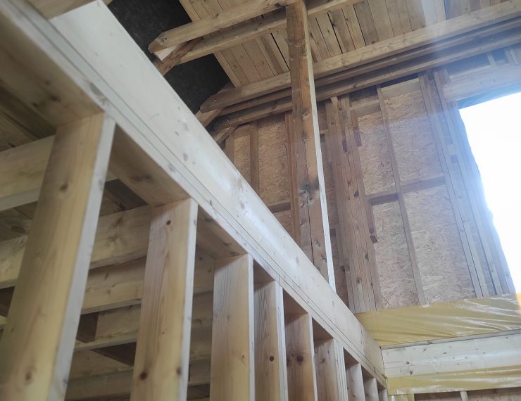 Budowa domu w Złotym Potoku