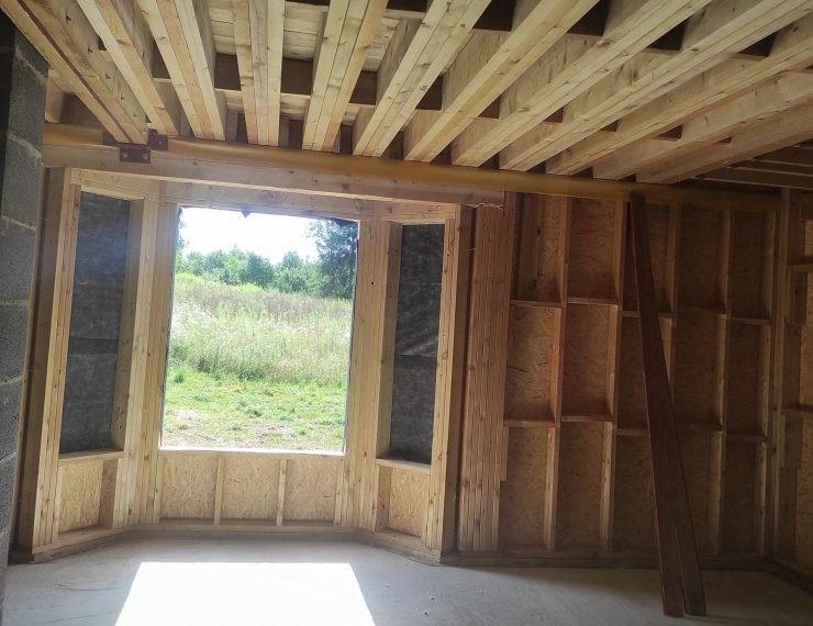 Budowa domu w Złotym Potoku