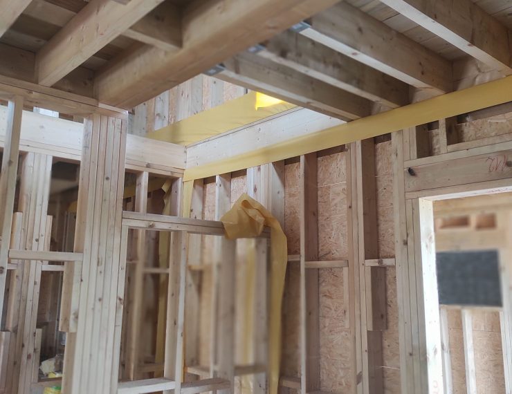 Budowa domu w Złotym Potoku