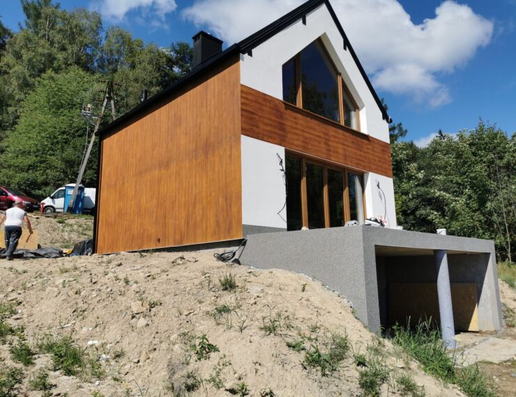 Budowa domu w Godziszce