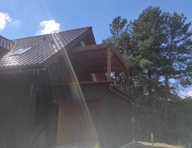 Budowa domu w Złotym Potoku