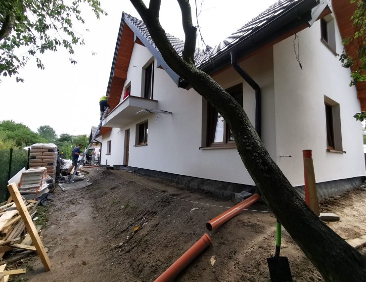 Budowa domu w Rudawie