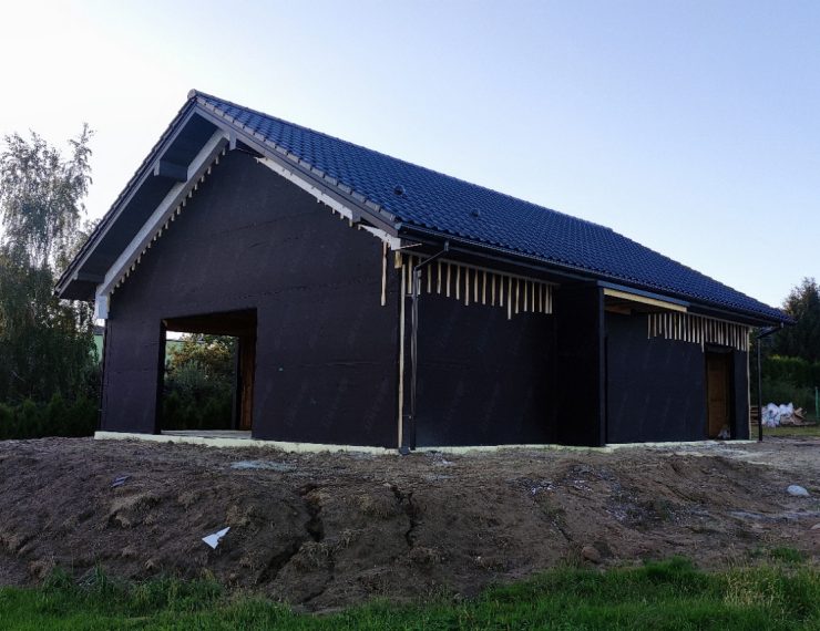 Budowa domu w Łaziskach Górnych