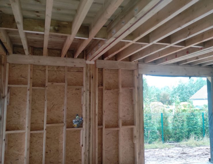 Budowa domu w Sławkowie