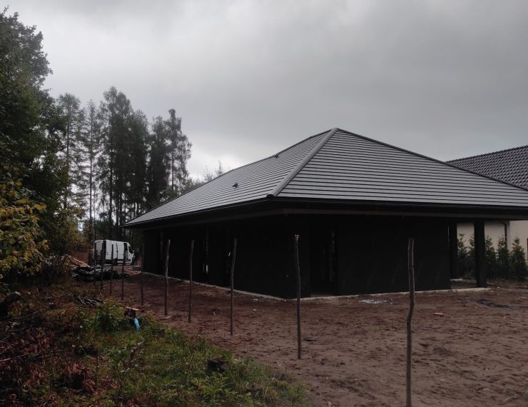 Budowa domu w Sławkowie