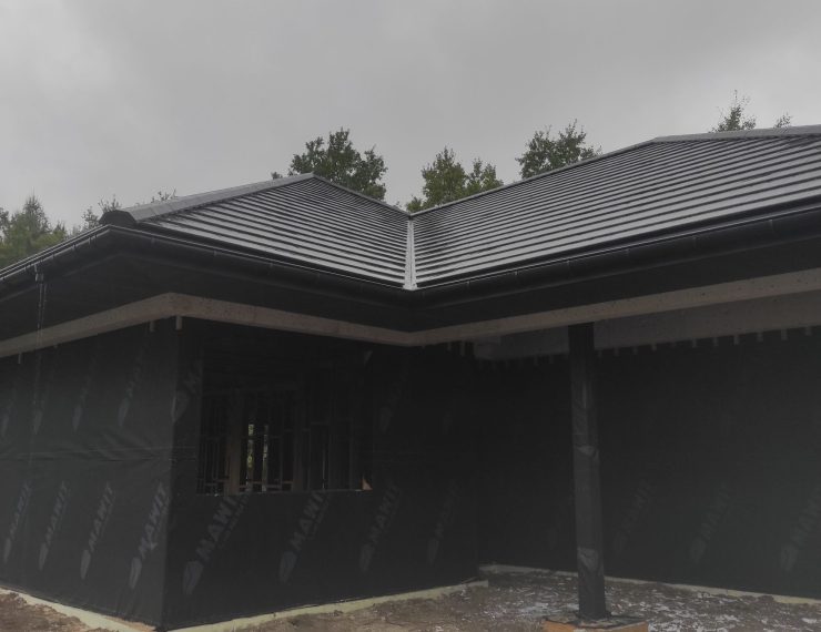 Budowa domu w Sławkowie