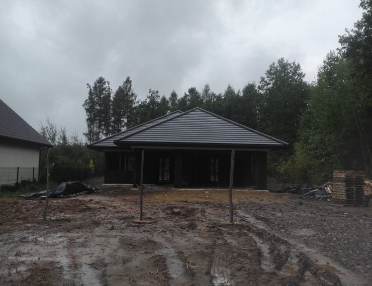 Budowa domu w Sławkowie