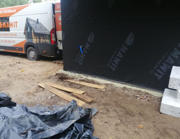 Budowa domu w Sławkowie