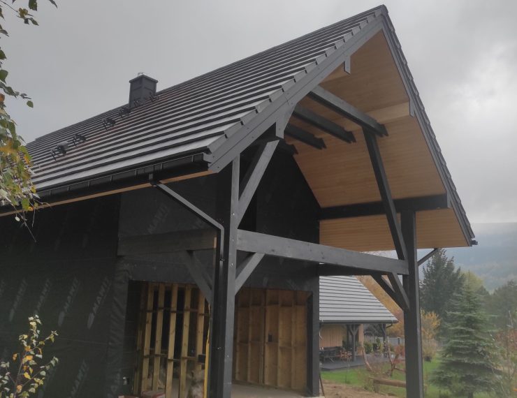 Budowa domu w Starej Morawie