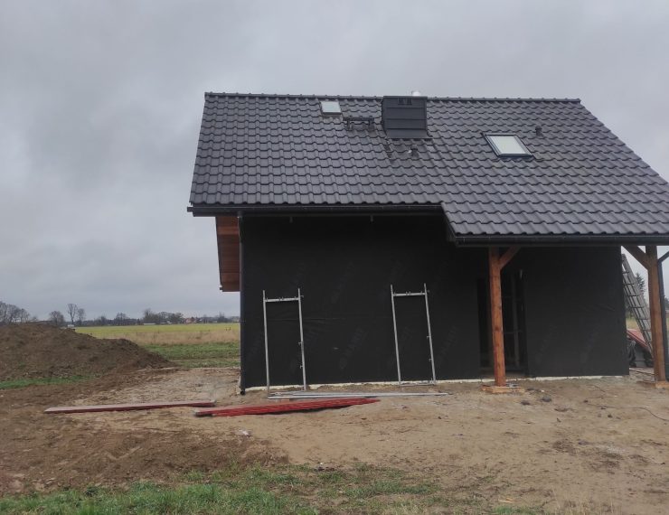 Budowa domu w Woli Batorskiej