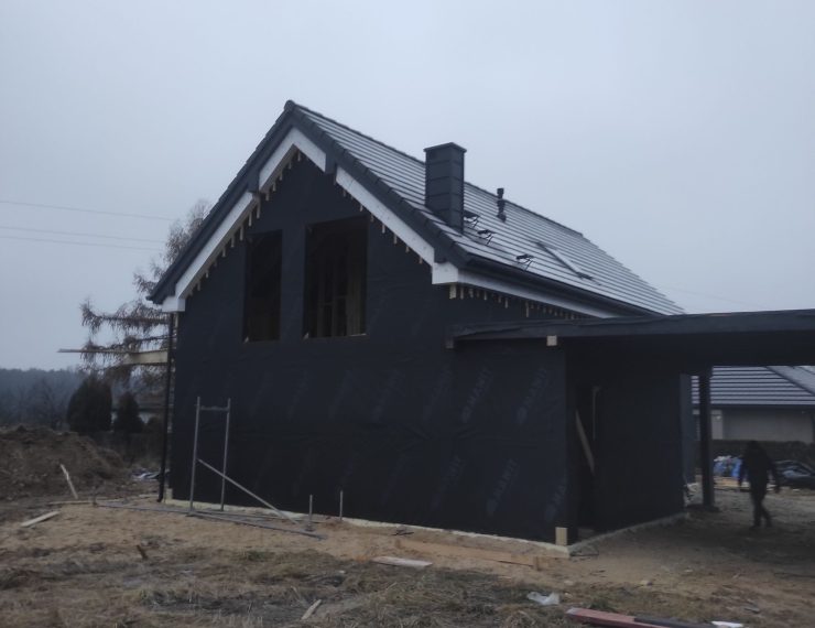 Budowa domu w Piasku