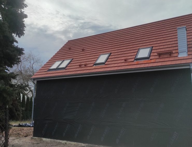 Budowa domu w Tąpkowicach