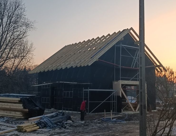 Budowa domu w Imielinie