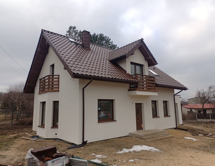 Budowa domu w Złotym Potoku